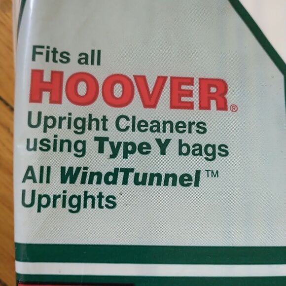 3x Packs of 3 HOOVER Allergen filtration "Type Y" VACUUM BAGS 4010100Y - Picture 4 of 6